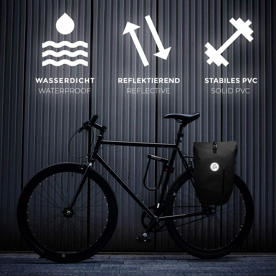 Fahrradtasche Basic - Wasserfeste Gepäckträgertasche für dein Bike