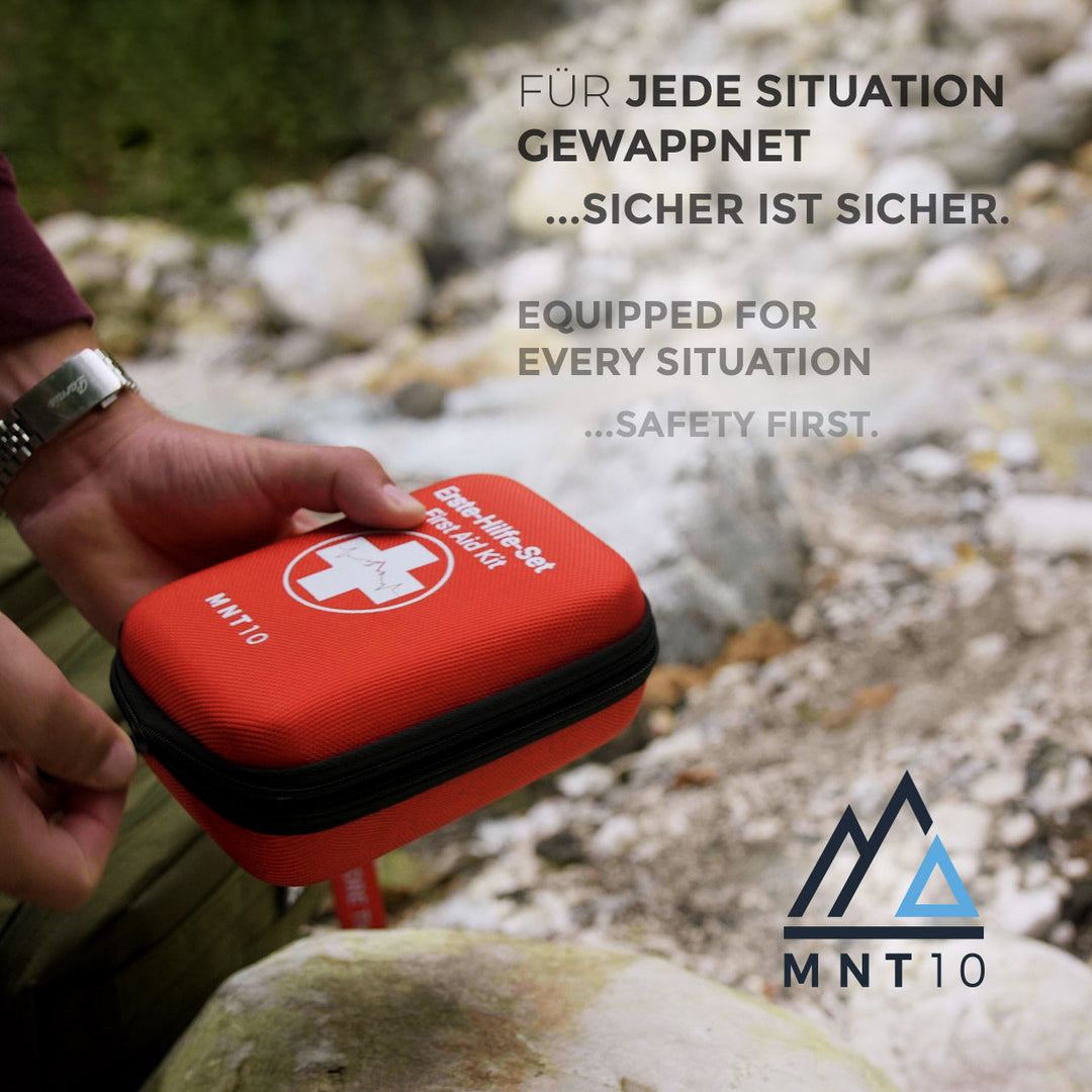Outdoor Erste-Hilfe-Set - Sicherheit & Schutz bei Abenteuern und Reise –  MNT10